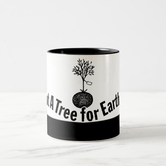 The Tree - Two-Tone Coffee Mug (Center)