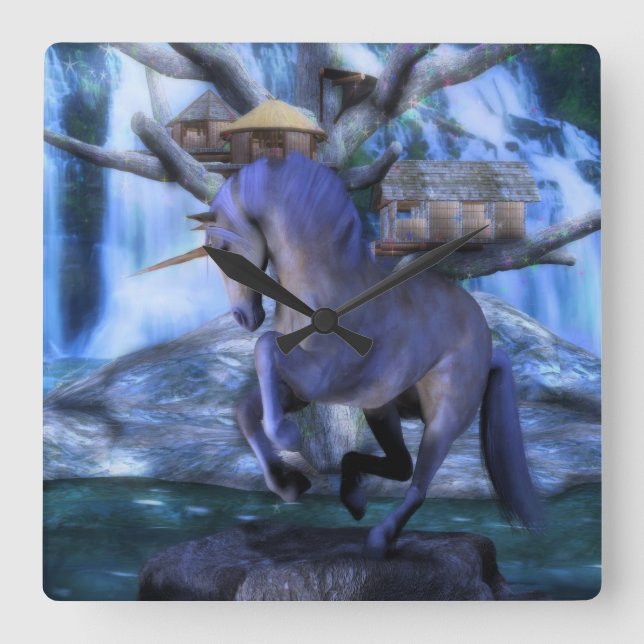 The Treehouse Square Wall Clock (Front)