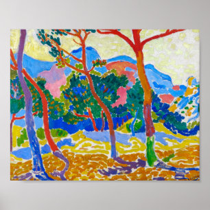 The Trees Andre Derain Poster