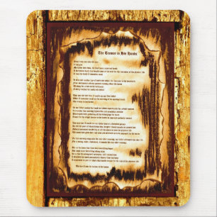 The Tremor In His Hands Mouse Mat