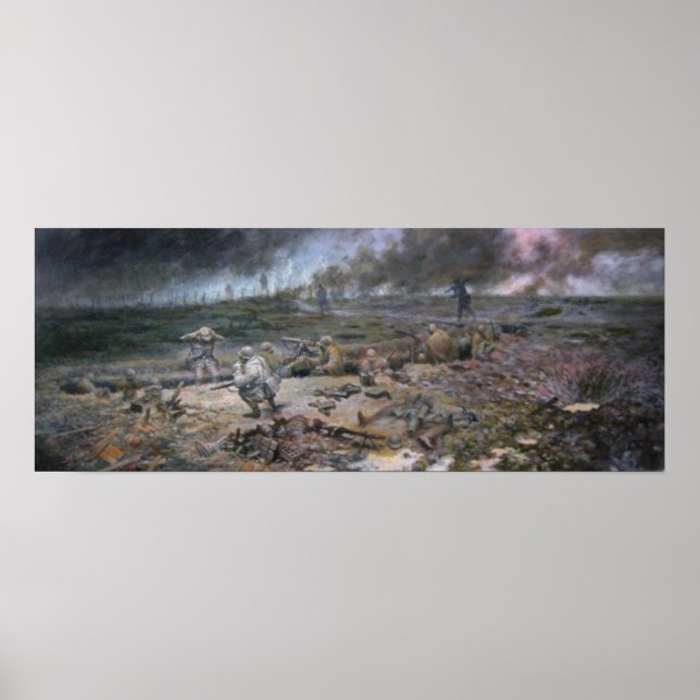 The Trench on hill 468 Poster (Front)