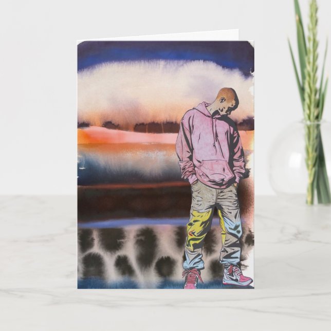 The Trendsetter Salutation Card (Blank Inside) (Front)