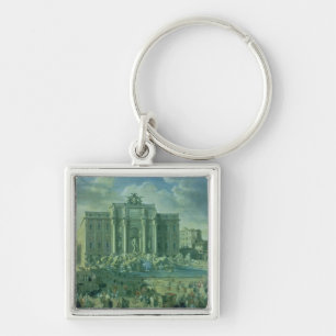 The Trevi Fountain in Rome, 1753-56 Key Ring