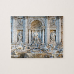 The Trevi Fountain (Italian: Fontana di Trevi) 5 Jigsaw Puzzle