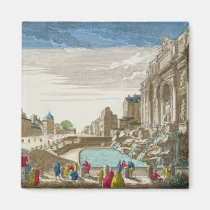The Trevi Fountain, Rome Magnet