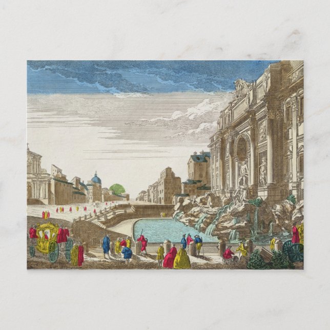 The Trevi Fountain, Rome Postcard (Front)