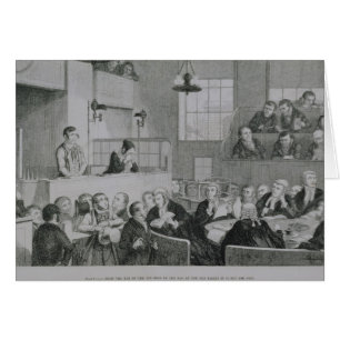 The Trial at the Old Bailey, plate 5 of 'The Drunk