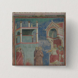 The Trial by Fire 15 Cm Square Badge