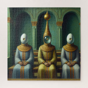 The tribe chief and his two counsellors jigsaw puzzle