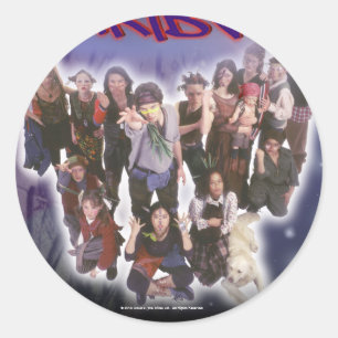 The Tribe Series 1 Classic Round Sticker