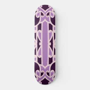 The Tribes Purple Skateboard