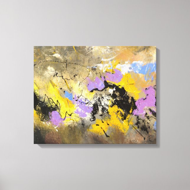 The tribulations of a chrysalide  canvas print (Front)