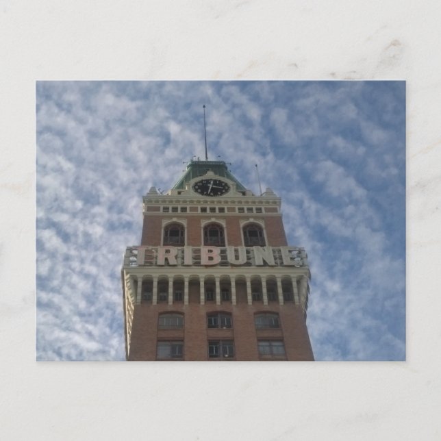 The Tribune Tower Postcard (Front)