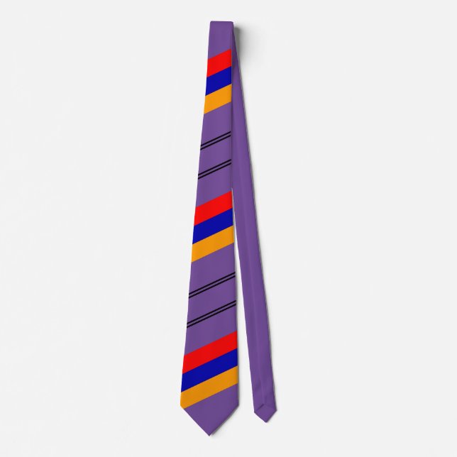 "the tricolor Neck Tie (Front)