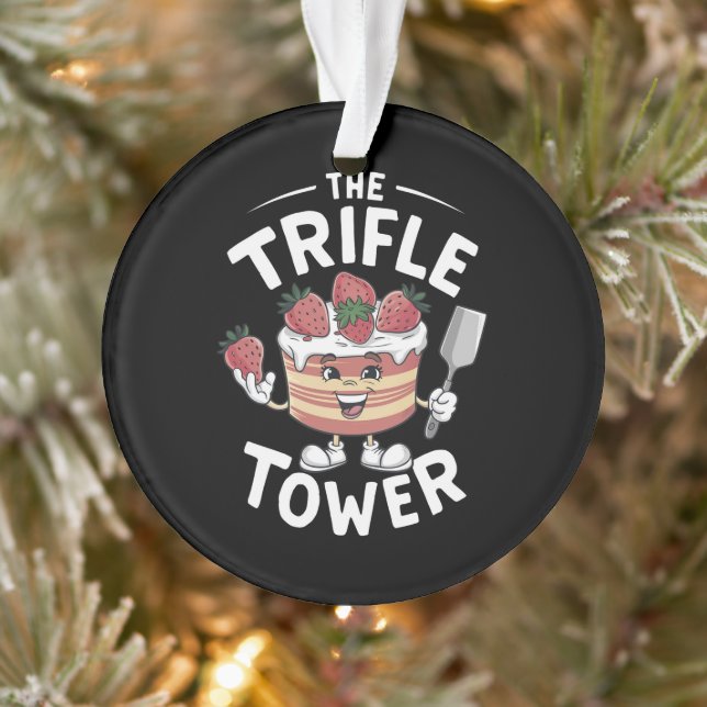 The Trifle Tower Christmas Ornament (Tree)