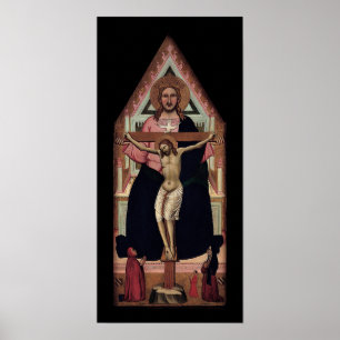 “The Trinity” religious art poster