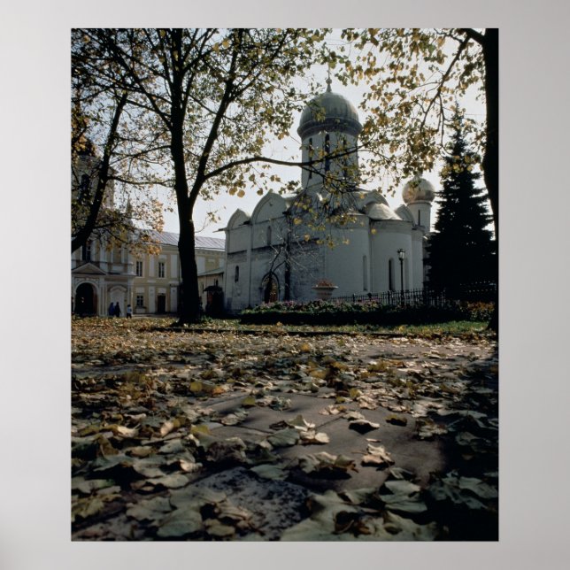 The Trinity St. Sergius Cathedral Poster (Front)
