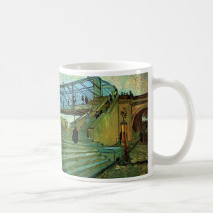 The Trinquetaille Bridge by Vincent van Gogh Coffee Mug