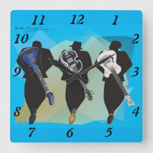 The Trio - Acrylic Wall Clock