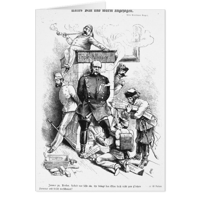 The Triple Alliance, from 'Bismarck (Front)