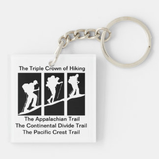 The Triple Crown of Hiking Key Ring