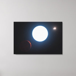 The Triple Star System Hd 131399 Canvas Print