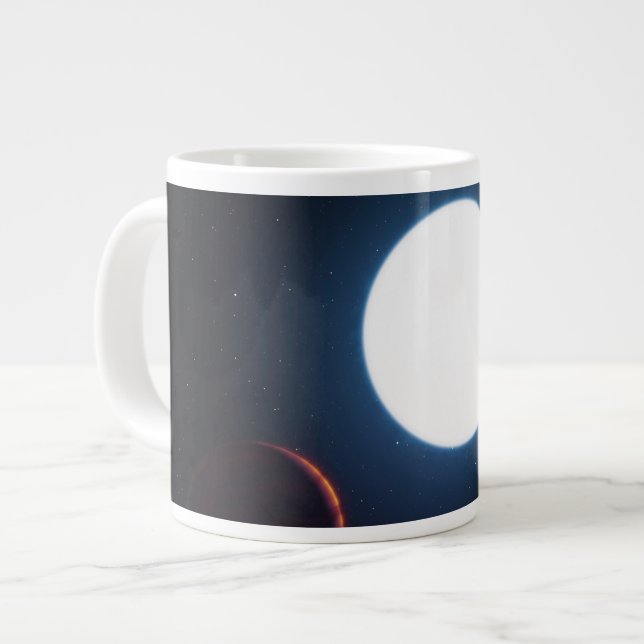 The Triple Star System Hd 131399 Large Coffee Mug (Front Left)