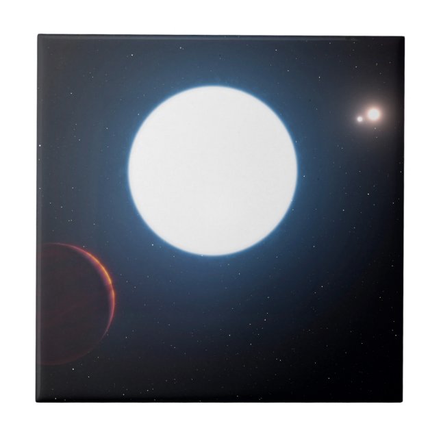 The Triple Star System Hd 131399 Tile (Front)