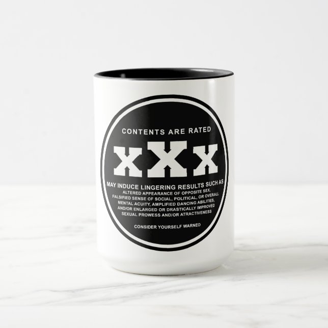 The Triple X Coffee Mug (Center)
