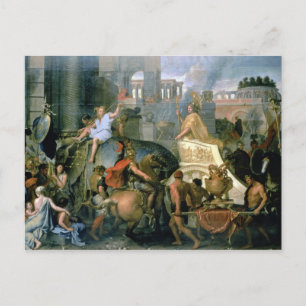 The Triumph of Alexander, or the Entrance of Alexa Postcard