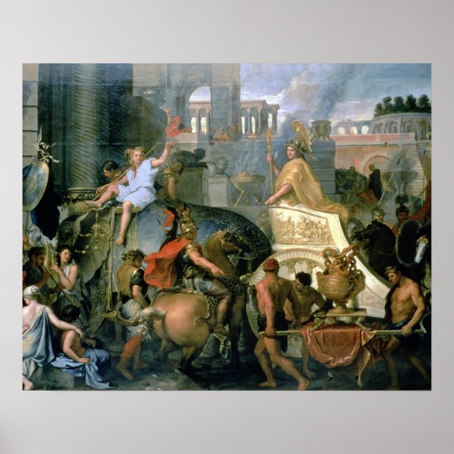 The Triumph of Alexander, or the Entrance of Alexa Poster (Front)