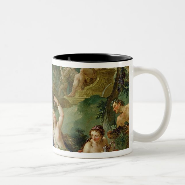 The Triumph of Bacchus Two-Tone Coffee Mug (Right)
