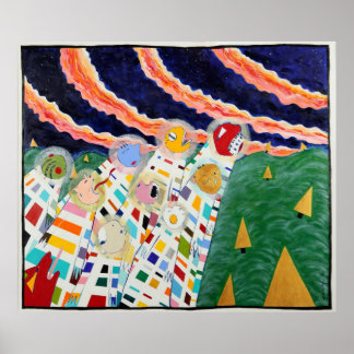 The Triumph of Capitalism Over Something Poster