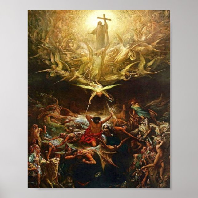 The Triumph Of Christianity By Gustave Dore Poster (Front)