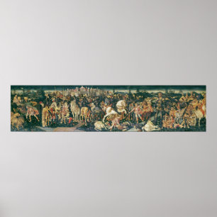 The Triumph of David and Saul, c.1445-55 Poster