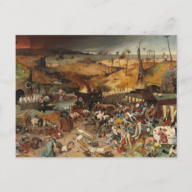 The Triumph of Death by Bruegel the Elder Postcard (Front)
