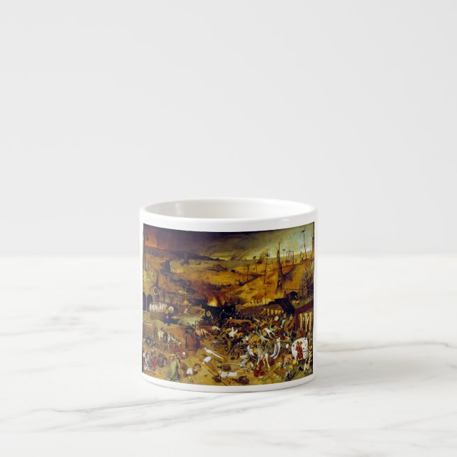 The Triumph of Death by Pieter Bruegel the Elder Espresso Cup (Front)