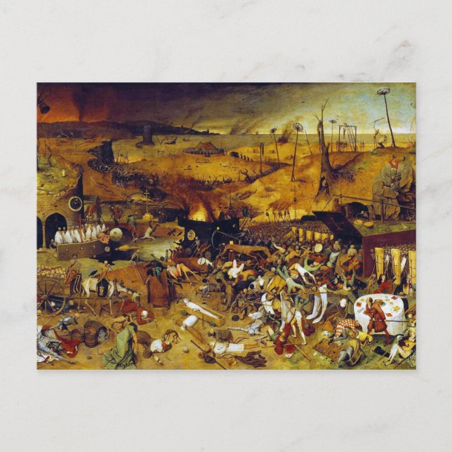 The Triumph of Death by Pieter Bruegel the Elder Postcard (Front)