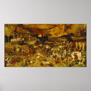The Triumph of Death by Pieter Bruegel the Elder Poster