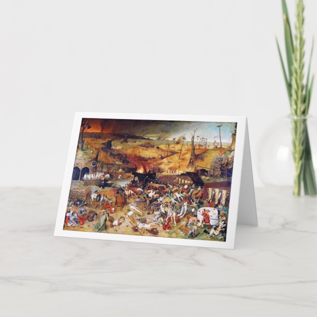 The Triumph of Death, Pieter Bruegel Card (Front)