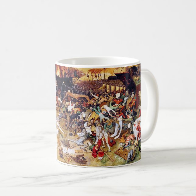 The Triumph of Death, Pieter Bruegel Coffee Mug (Front Right)