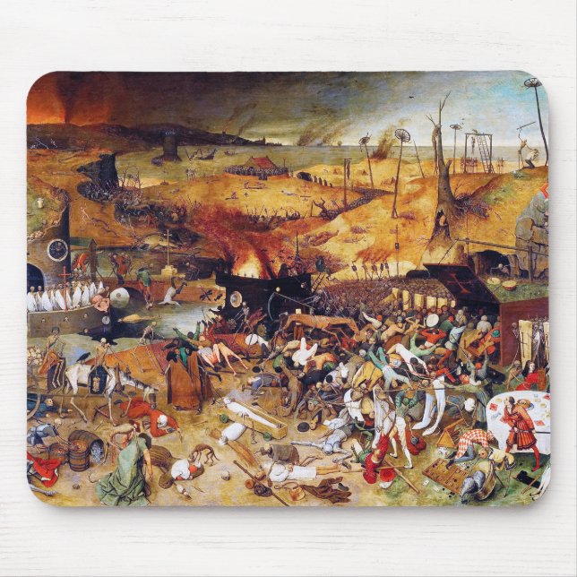 The Triumph of Death, Pieter Bruegel Mouse Mat (Front)