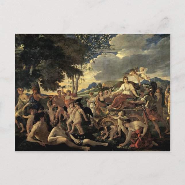 The Triumph of Flora, c.1627-28 Postcard (Front)