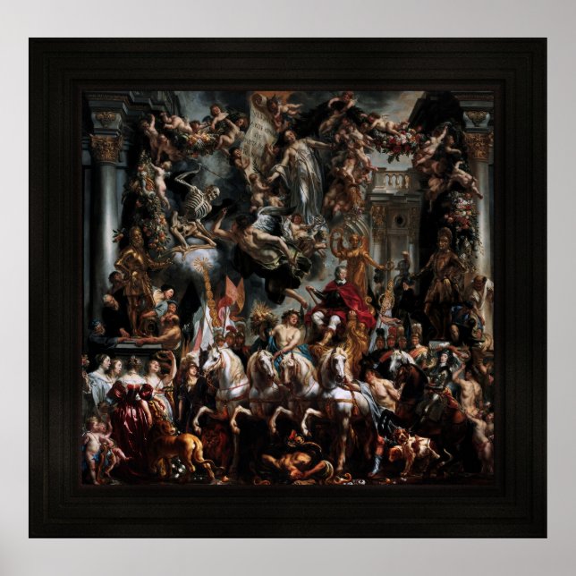 The Triumph of Frederik Hendrik, Prince of Orange Poster (Front)