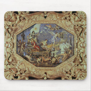 The Triumph of Louis XIII  over Enemies Mouse Mat