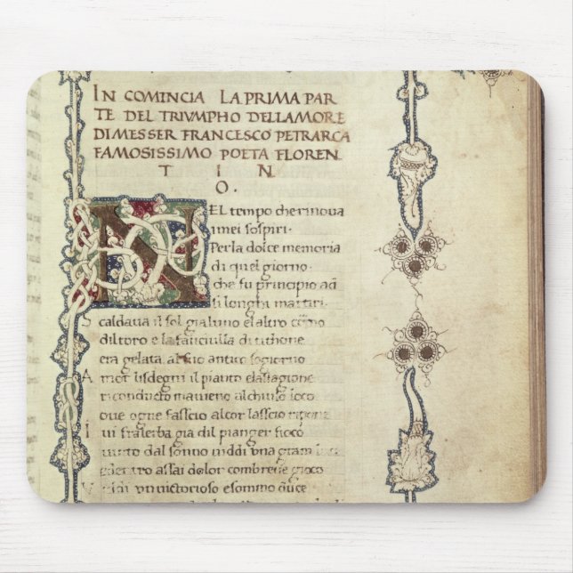 The Triumph of Love Mouse Mat (Front)