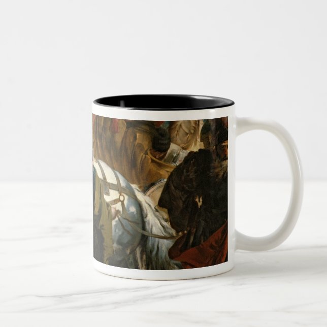 The Triumph of Marcus Aurelius Two-Tone Coffee Mug (Right)