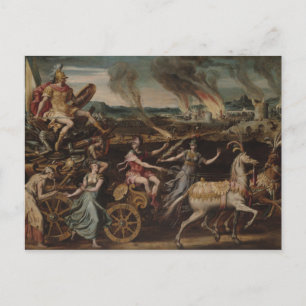 The Triumph of Mars, c.1570 (oil on panel) Postcard