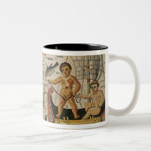 The Triumph of Neptune and Amphitrite Two-Tone Coffee Mug