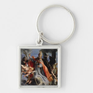 The Triumph of St. Augustine 1664 Key Ring